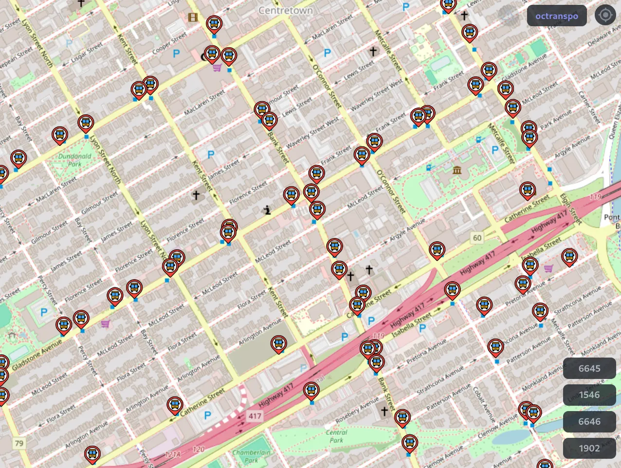 Realtime Transit Information